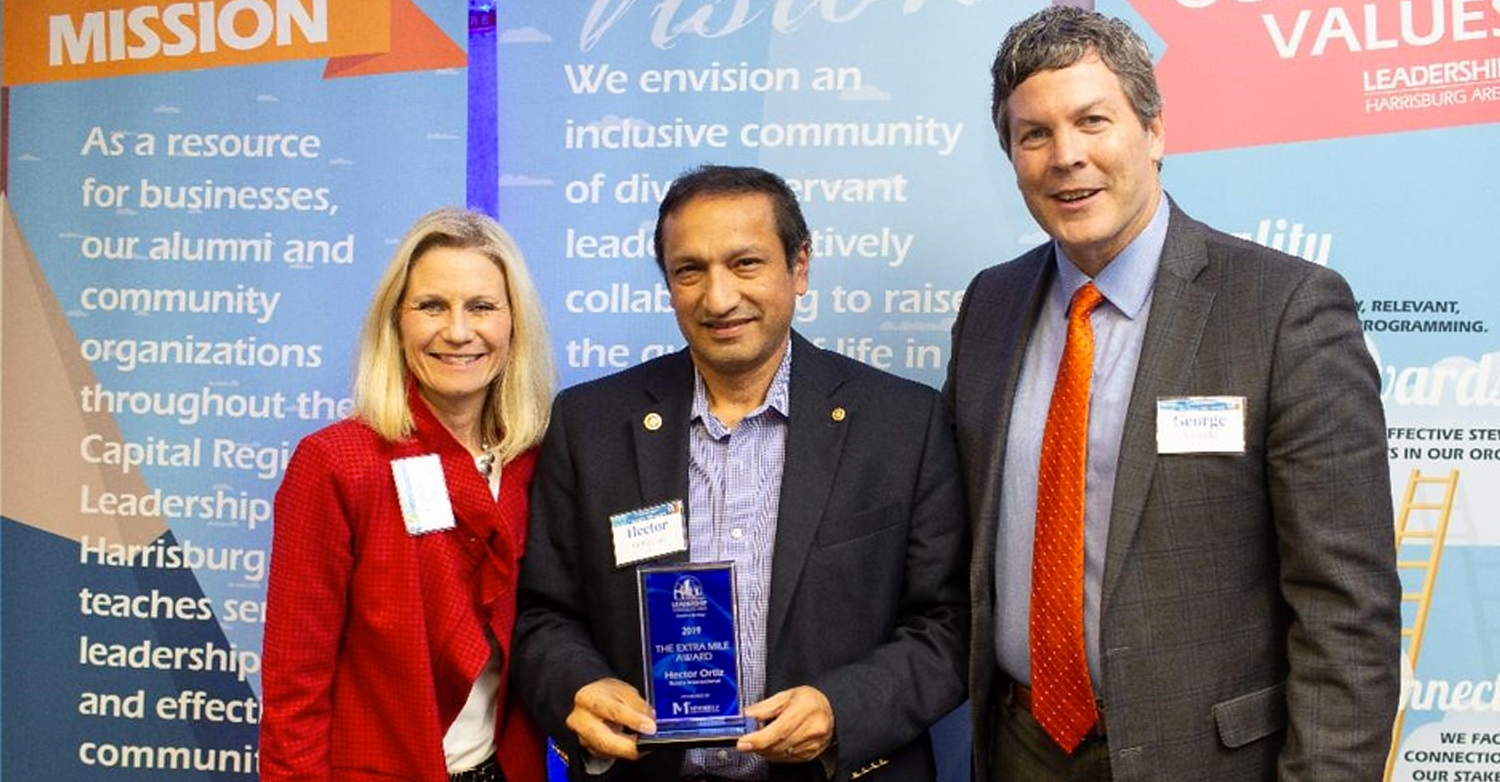 Dr. Ortiz wins Leadership Harrisburg award