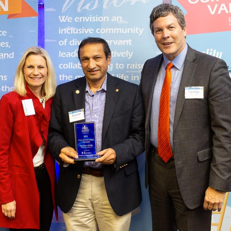 Leadership Harrisburg award