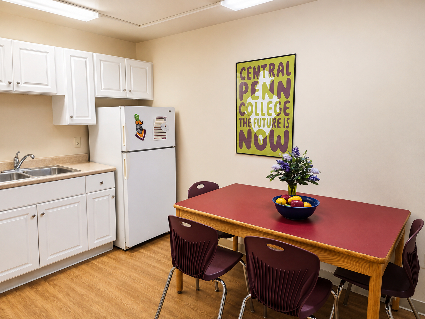 Central Penn College Student Housing Kitchen