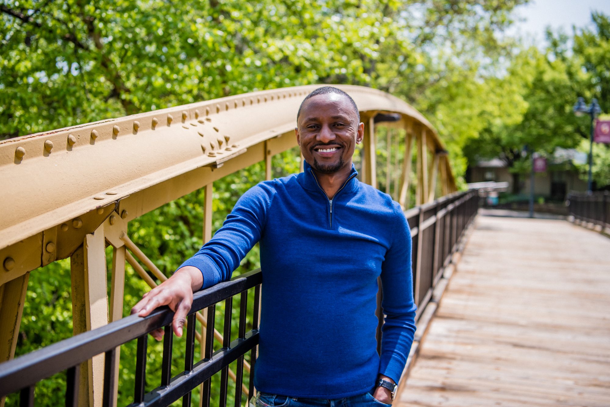 Central Penn College's Hassani Hussein Karemera has become the first student in 75 years to become a Penn. CPA Foundation scholarship winner.