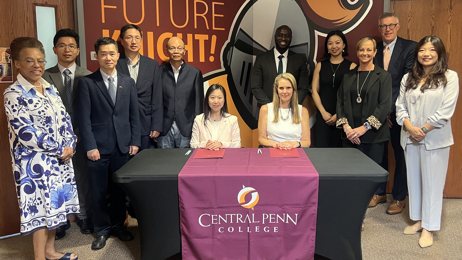 Deno Group Signing with Central Penn College