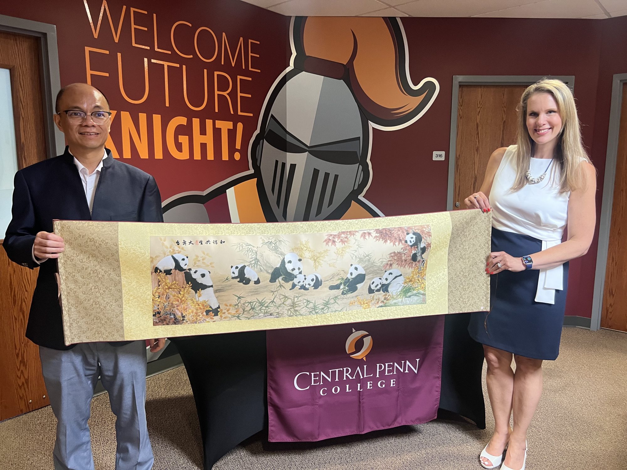 Deno Group Signing with Central Penn College
