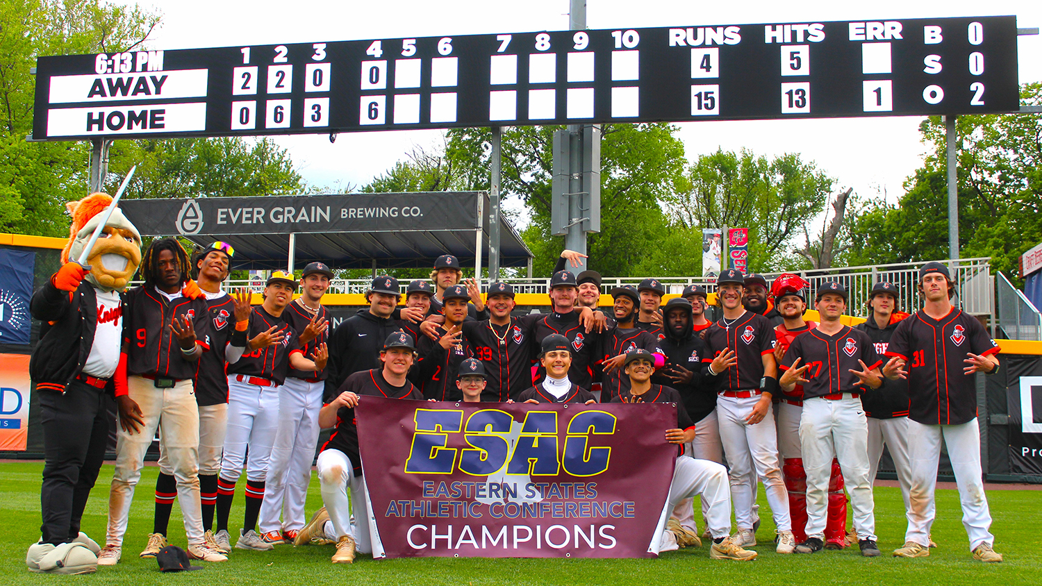 Central Penn College Baseball Team ESAC Champions